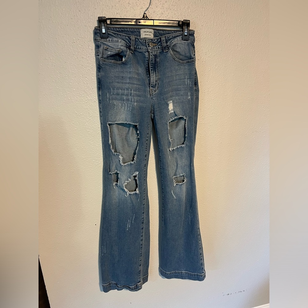 Ripped Trouser Jeans